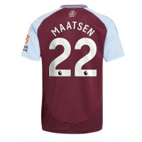 Fotbalové Dres Aston Villa Ian Maatsen #22 Domácí 2024-25 Krátký Rukáv